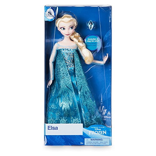 Disney Elsa Classic Doll with Pendant Frozen –11 ½ Inches 