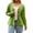 Green, variant on Women Cropped Cardigan Sweaters Bussiness Office Work Suits Jackets Lightweight Long Sleeve Shrug Button Up V Neck Knit Sweater Tops Fall Winter Clothes