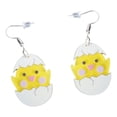 thumbnail image 4 of Pendientes acrílicos de Pascua Yinane colgantes de animales Pollo, 4 of 8