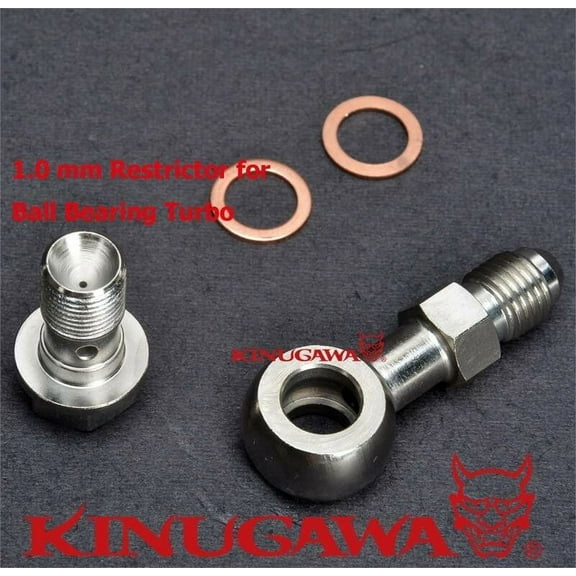 Turbo Oil Feed Banjo Bolt Kit Garrett GT3071R GT3076R GT3582R GT3037 GT3540 Ball Bearing