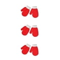 thumbnail image 2 of Manoplas Minnieouse para niños Calentadores de manos exteriores Rojo brillante, 2 of 6