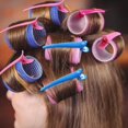 thumbnail image 5 of Juego de rulos para el cabello con agarre automático, con rulos de peluquería (grande, mediano, pequeño), 5 of 5