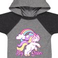 thumbnail image 4 of Inktastic Big Sister Unicorn Girls Baby Bodysuit, 4 of 5