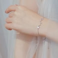 thumbnail image 3 of Lucky Stars Bracelet Moonstone Artificial Gemstone Adjustable Charm Hand Chain Jewelry Gift, 3 of 9