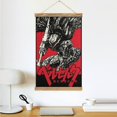 thumbnail image 4 of Póster de Berserk Black, obras de arte, póster en lienzo, regalos de arte, póster de lienzo para decoración de sala de estar, póster de regalo, 4 of 5