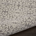 thumbnail image 5 of Nourison Jubilant Geometric Floral Ivory/Grey 2' x 4' Area Rug, (2' x 4'), 5 of 10