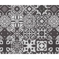 thumbnail image 2 of Soimoi 56 Inch Wide Waterproof Taffeta Fabric By 5 Yard | Gray Patchwork Print | Outdoor Use for Furniture Covers, Umbrellas, Patio Decor & More, 2 of 7