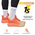 thumbnail image 6 of SUYSTEX Slip in Men Hands Free Wide Toe Box Shoes Slip on Arch Support Wide Sneakers for Running Walking Tennis Athletic Plantar Fasciitis Orthopedic Shoe Zero Drop Cushion Thick Sole Width Shoes, 6 of 7