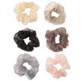 thumbnail image 1 of Chouchous pour Cheveux Grands Élastiques 6 Pcs Attaches Queue de Cheval Élastiques à Cheveux Élastiques, 1 of 10