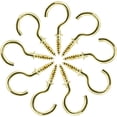 thumbnail image 2 of 100 Pcs 3/4" Ceiling Cup Hooks - Gold Self-Tapping Screws, 2 of 7