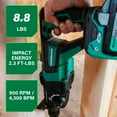 thumbnail image 2 of Metabo HPT 36V Brushless SDS Plus Rotary Hammer Tool Body DH3628DDQ4, 2 of 13