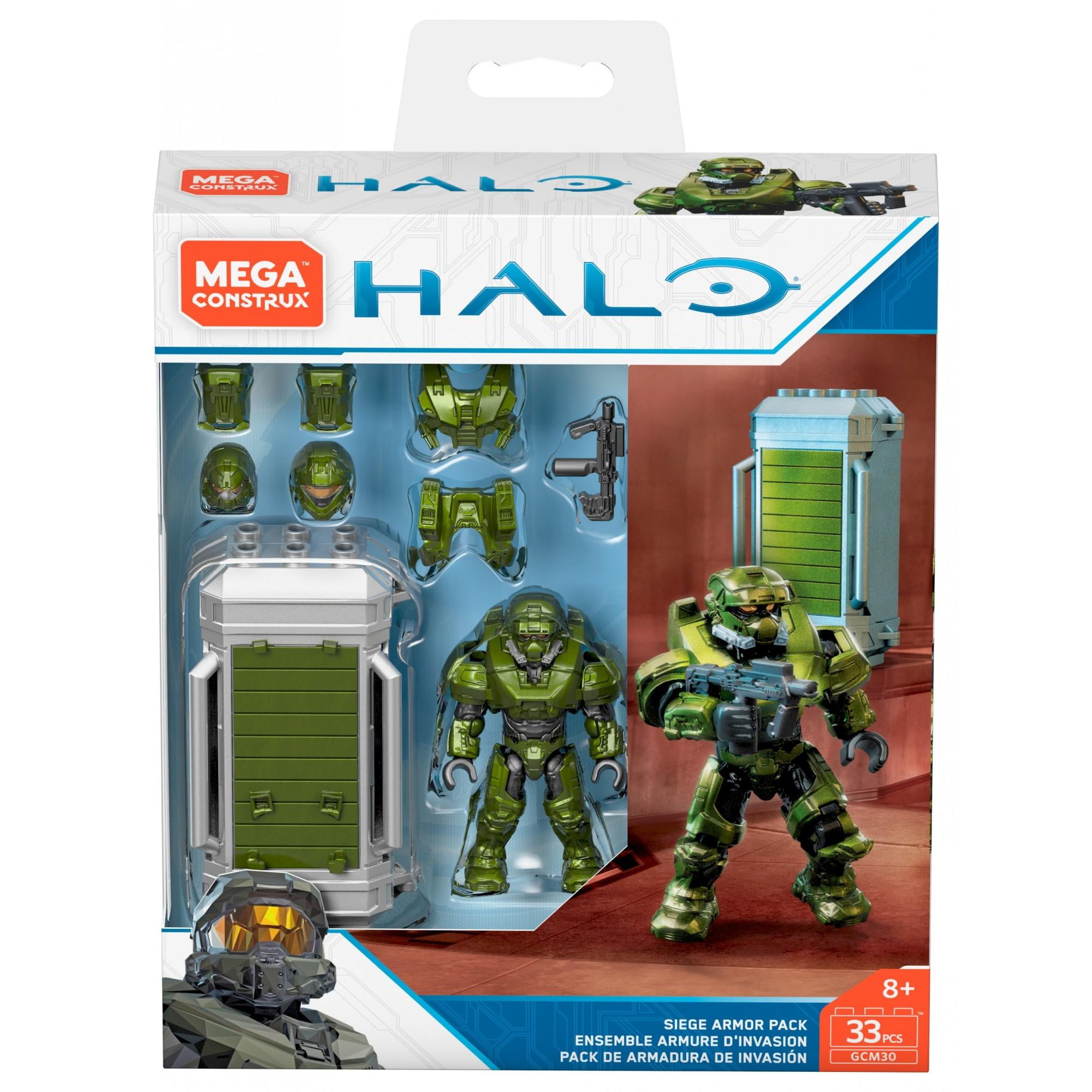 MEGA Construx Halo Siege Armor Pack GCM30 33 Pieces for sale online 