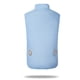 thumbnail image 5 of Advancent Chaleco de enfriamiento para acampar, sudor microporoso, tecnología fresca y saludable, ropa de aire acondicionado, chaleco de trabajo Ropa Deportiva, Zapatos Azul marino XL, 5 of 6