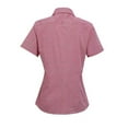thumbnail image 2 of Premier Womens Microcheck Short Sleeve Cotton Shirt, 2 of 4
