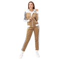thumbnail image 3 of Women’s 2piece designer Tracksuit Gladys Track Jacket & Track pants matching outfit, 3 of 5