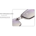 thumbnail image 1 of Gafas de presbicia sin montura Gafas de presbicia de moda con borde cortado sin montura Gafas de presbicia azules, 1 of 5