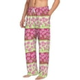 thumbnail image 2 of Daiia Flowers Men's Sleep Pant with Pockets and Drawstring,Pajama Pants-XX-Large, 2 of 9