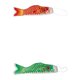 thumbnail image 1 of 2 Piezas de Varias Banderas Japonesas de Manga Sailfish 150cm Sunnimix Bandera de Koinobori, 1 of 8
