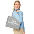 thumbnail image 2 of Marc Jacobs Womens The Large Tote Wolf Grey One Size M0016156-050, 2 of 4