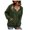 Army Green, variant on Vedolay Womens Zipper Hoodie Coat Fashion Loose Soft Long Sleeve Women's Pullover Tops Shirts Clothes for Women Black,S