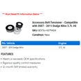 thumbnail image 2 of Accessory Belt Tensioner - Compatible with 2007 - 2011 Dodge Nitro 3.7L V6 2008 2009 2010, 2 of 2