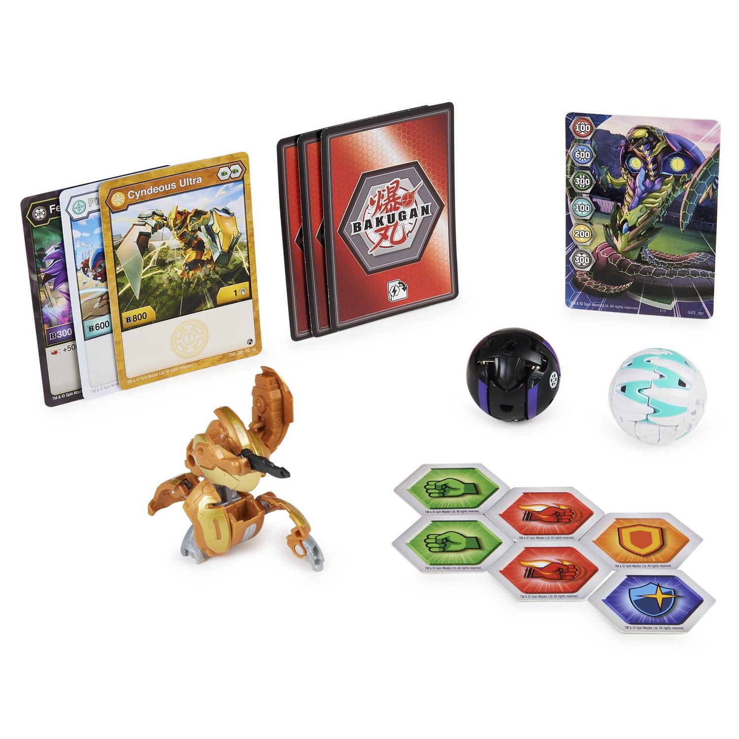 Bakugan Starter Pack 3-Pack, Cyndeous Ultra