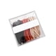 thumbnail image 1 of Paquete de 50 bandas elásticas para el cabello para mujer, moda portátil, cola de caballo reutilizable, regalos para esposa, bandas para vestir Accesorio para el cabello Color de mezcla oscuro Qarigey AP011836-06B, 1 of 6