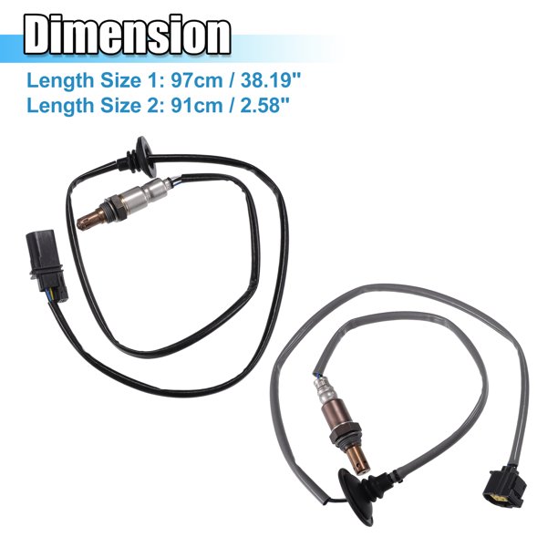 Unique Bargains 1 Set Oxygen Sensor O2 Sensor Replacement for