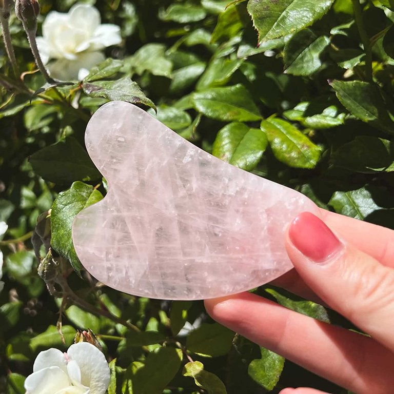 Thera Crystals® Jade Facial Gua Sha - Heart Shape 