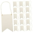 thumbnail image 6 of VORCOOL Unfinished Wooden Signs Beige for Craft Blank Rectangle DIY Projects, 6 of 8