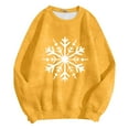thumbnail image 5 of Bibifish Womens Sweatshirts Fall Winter Casual Graphic Print Long Sleeve Crewneck Sweatshirts Trendy Comfortable Ladies Graphic Sweatshirts, 5 of 5