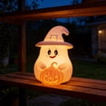 thumbnail image 7 of Cute Ghost LED Night Light, 7 Color Changing Touch Control Lamp, Rechargeable Soft Silicone Bedside Nightlight, Safe Decor for Bedroom & Nursery, Lovely Gift for Teens Birthday Holiday, F, 7 of 7