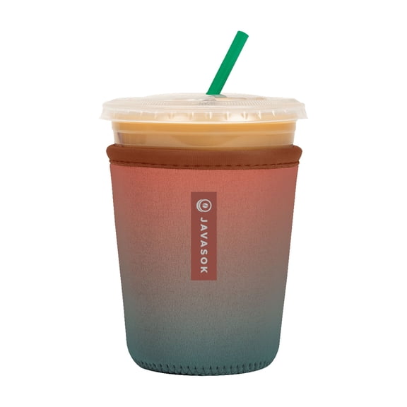 Sok It JavaSok Iced Coffee & Cold Soda Insulated Neoprene Cup Sleeve Small: 16 - 20oz