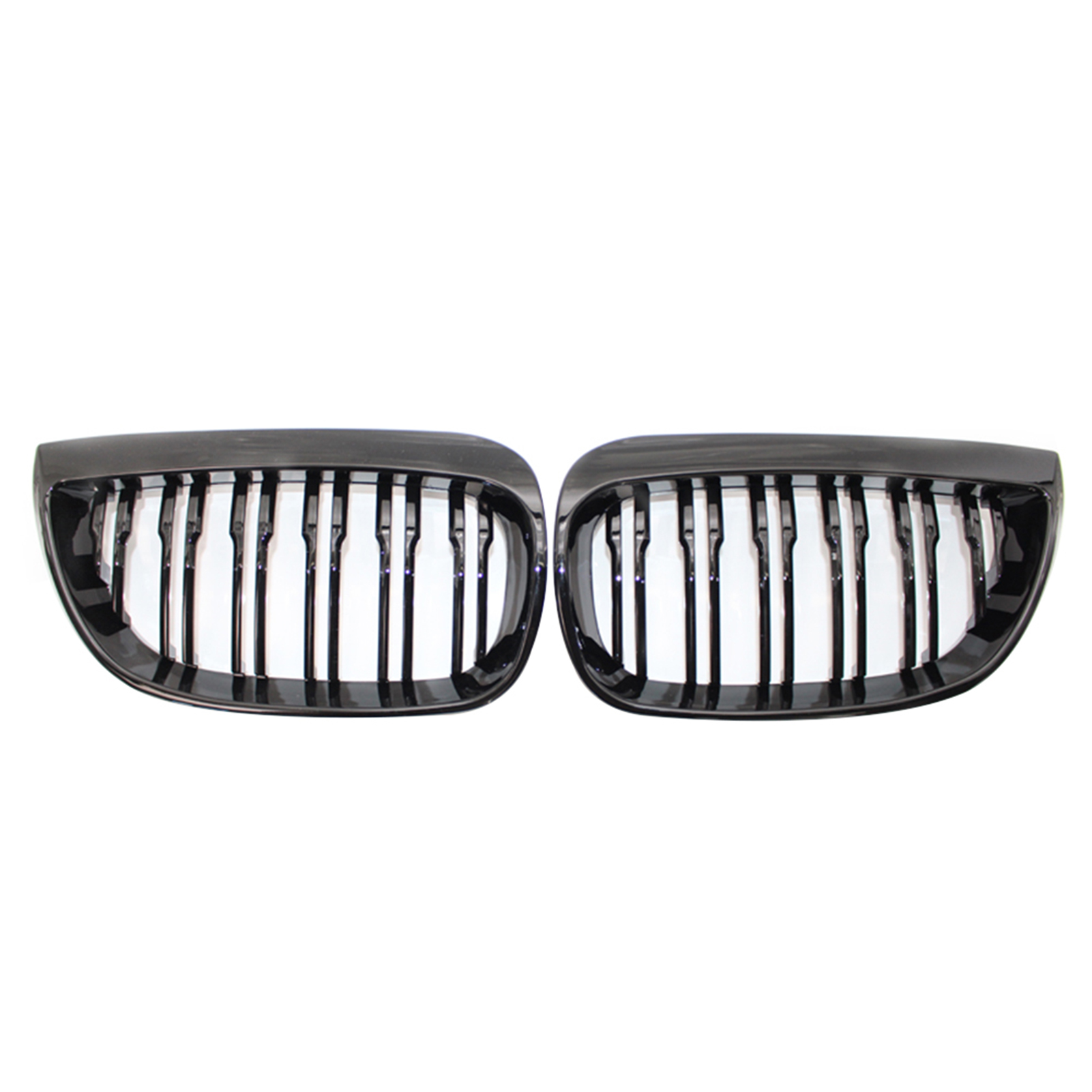 Andoer Pair Front Grille Grills Replacement for 1 Series E81 E87 2004-2007 Car Styling Racing Grills - image 5 of 7