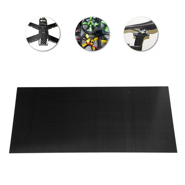 Placa de Fibra de Hoja de Carbono 3K Placa de Panel Mate de Sarga Placa de Fibra de Carbono Mate de Sarga Panel de Fibra de Carbono Kit de Reparación de Fibra de Carbono para ANGGREK Otros