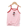 thumbnail image 7 of LYMAYTER Girls Kids Toddler Basic Camisole Soft Cotton Sleeveless Strap Cami Tank Tops Lightweight Undershirts, 7 of 7