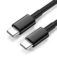 thumbnail image 4 of 5 Ft. High-Speed USB-C to USB-C Charge & Sync Cable - Black, 4 of 4