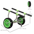 thumbnail image 2 of CoSoTower Chariot de Kayak Dolly Chariot de Kayak avec Largeur Réglable Vert, 2 of 7