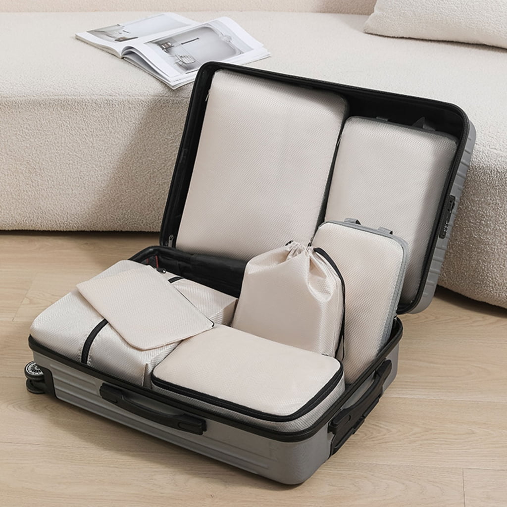 8Pcs Luggage Organizers Bags for Travel Waterproof Packing Cube Storage Bags