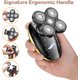 thumbnail image 3 of Afeitadora eléctrica para mujer, maquinilla de afeitar recargable para mujer, para piernas, cara, labios, cuerpo, axilas, axilas, recortadora de bikini inalámbrica femenina, afeitadora femenina en se Namotu WMPH-1368, 3 of 7