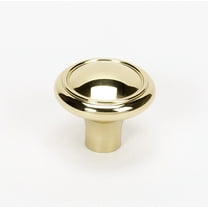 Alno 1 1/2" Knob - Polished Brass
