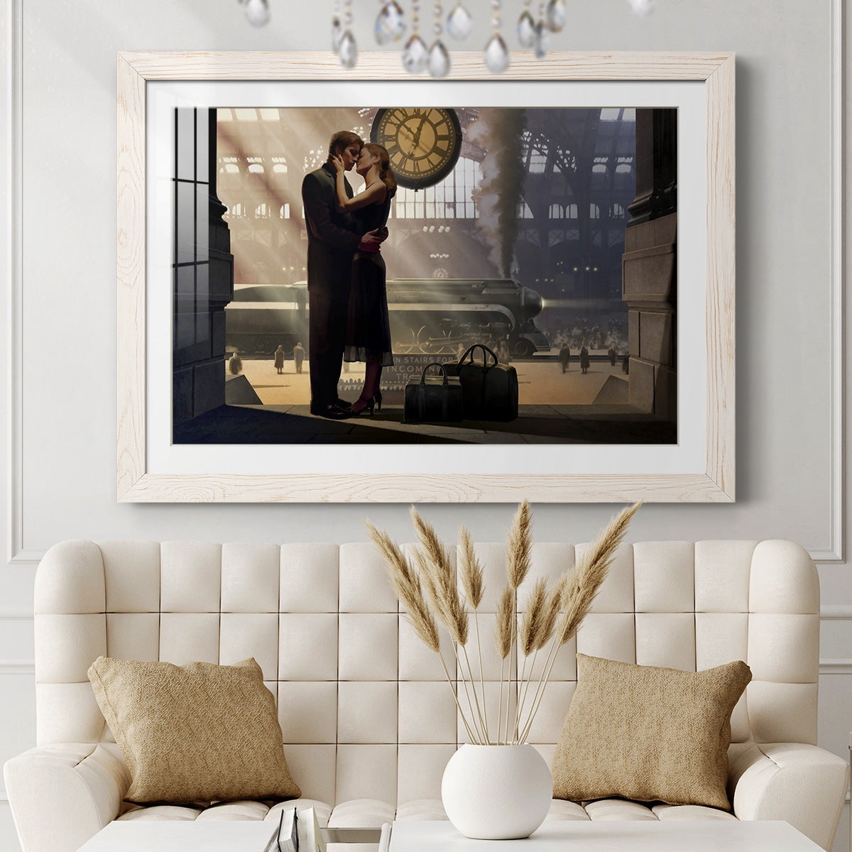 Au Revoir-Premium Framed Print - Ready to Hang