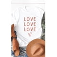 thumbnail image 2 of Love Repeat Graphic Tee T-Shirt PLUS, 2 of 6