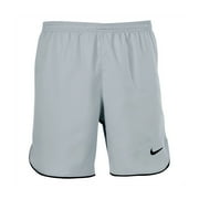 Nike Boys Laser V Unisex Soccer Athletic Workout Shorts, Grey, Big Kids (8-20), XL