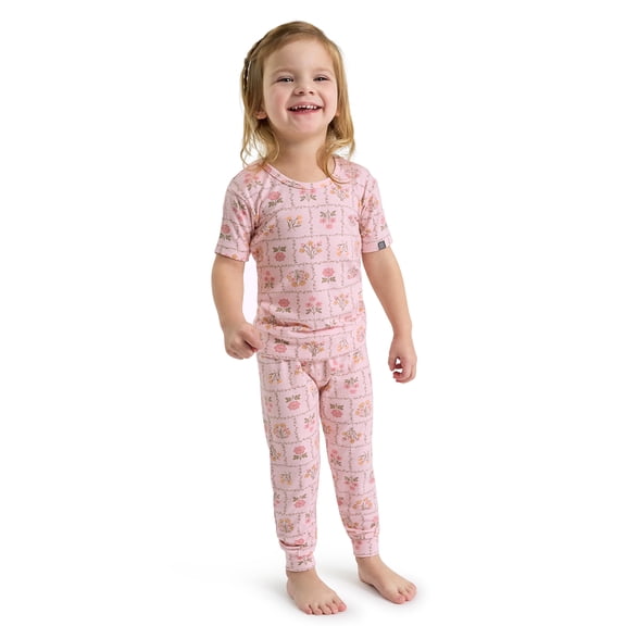 Modern Moments by Gerber Toddler Neutral Super Soft Pajama Set, 2-Piece, Sizes 12 Months-5T