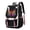A, variant on Women's Butterfly Letter Initial Large Capacity Backpack, 15.6 Inch Laptop School Bag with Pom Pom Charm, Water Resistant Casual Daypack for Travel College, 26 Letters Available