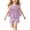 03-Purple, variant on Yutgune Toddler Girl Cute Summer Outfits Plaid Sleeveless Tops and Shorts 2 Piece Set, 3-10 Years