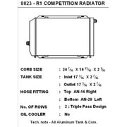 CSF 8023 Universal Dual Core Radiator