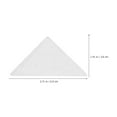 thumbnail image 2 of unbranded 150Ud Inserts Adhesivos Para Cuello De Camisa Durable Y Triangular Sin Daños, 2 of 8
