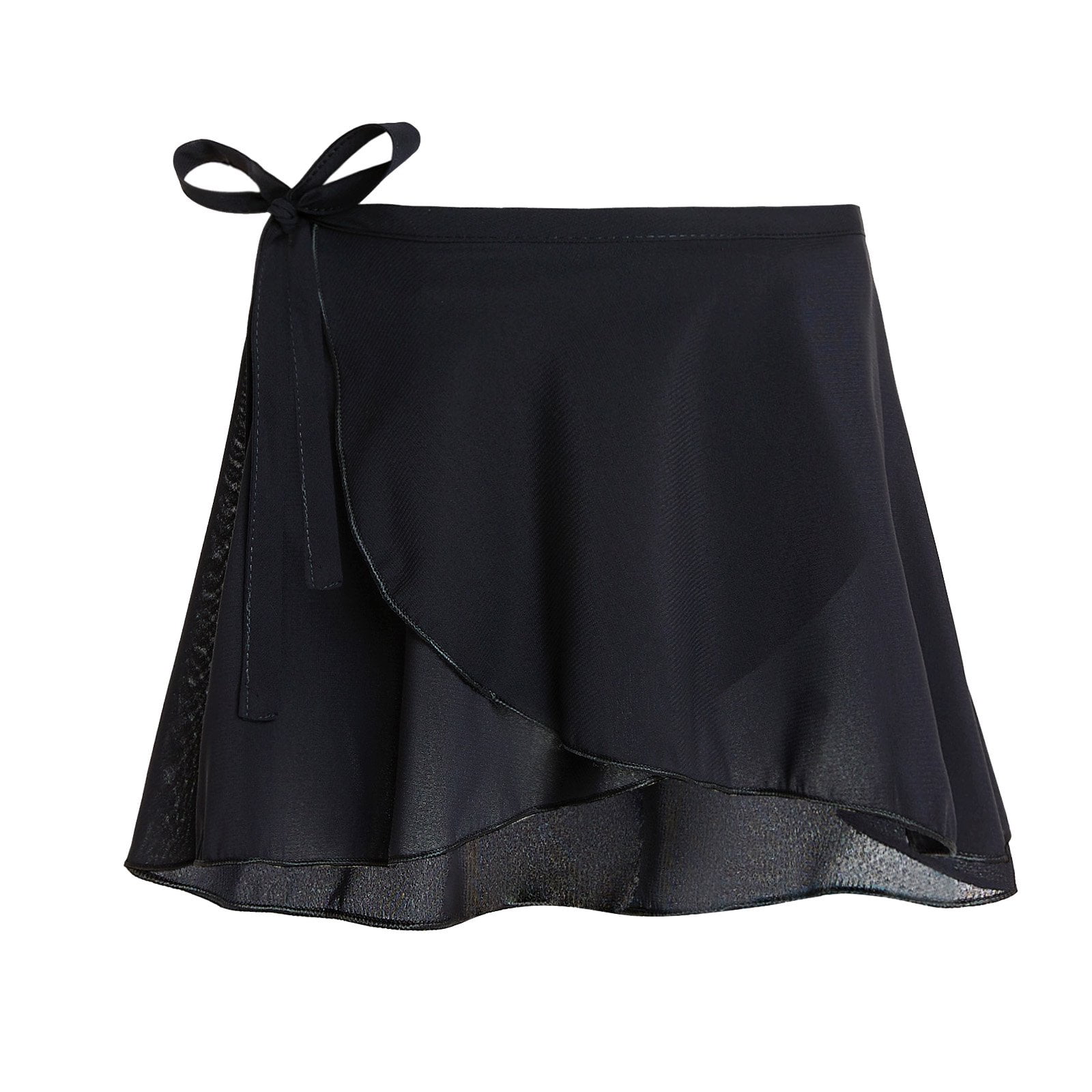 Black Girls Ballet Skirts Size 6-7 Years Old Chiffon Dancewear Match ...